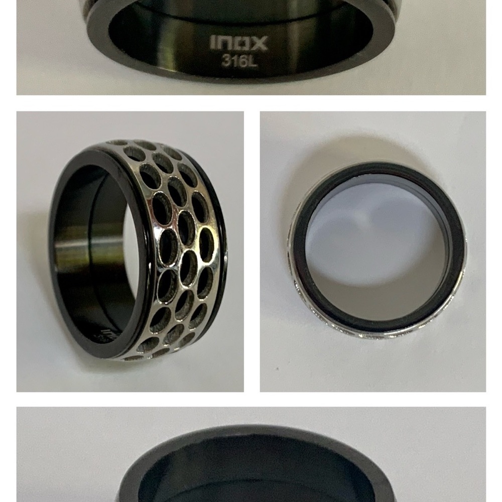 STAINLESS STEEL CAR GRILLE PVD RING iNOX SZ 12